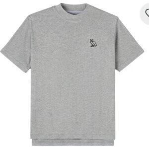 OVO Light Gray Short Sleeve Tee